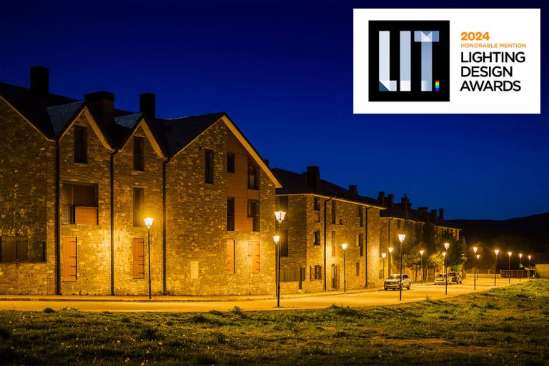 Renovación lumínica en Villanúa, liderado por ATP Iluminación, recibe la mención honorífica en los LIT Lighting Design Awards 2024