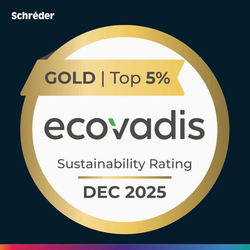 EcoVadis Gold Schréder Spain