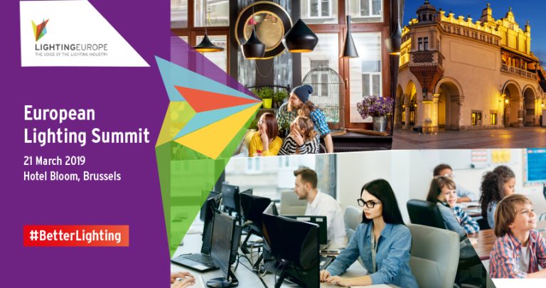 Invitation for the 2019 European Lighting Summit «Delivering Better Lighting»