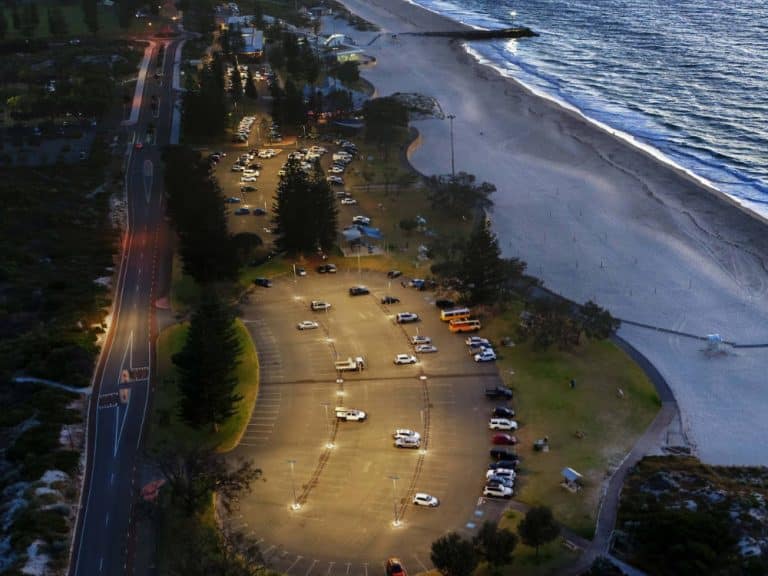 Seguridad y protección de la vida marina, el proyecto de iluminación de Carandini en Australia Occidental