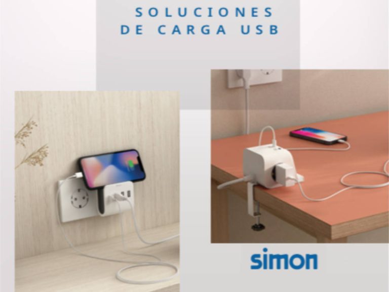 Nuevo catálogo de bases múltiples, adaptadores y cargadores de Simon