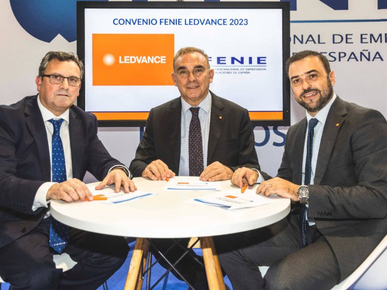 Ledvance y Fenie renuevan su acuerdo de colaboración para seguir impulsando la actividad de los instaladores