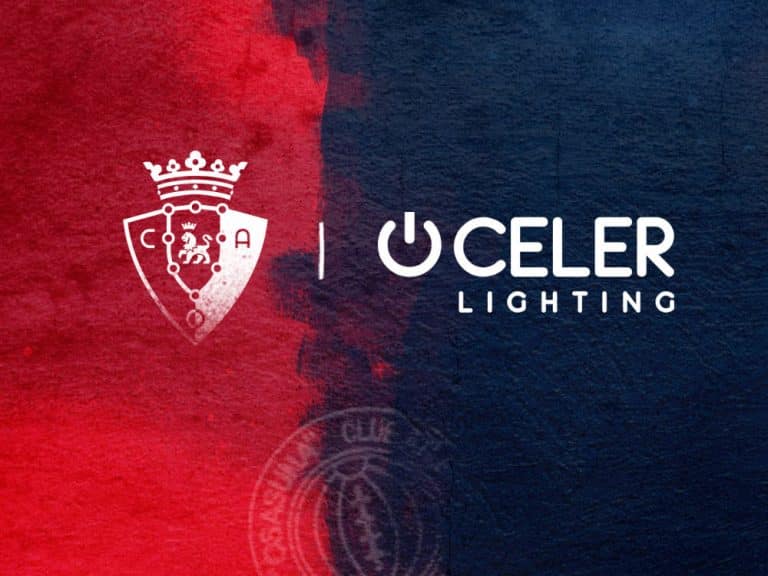 Celer, experto en soluciones de iluminación led que distribuye en exclusiva el Grupo Saltoki, se convierte en el nuevo patrocinador del Club Atlético Osasuna
