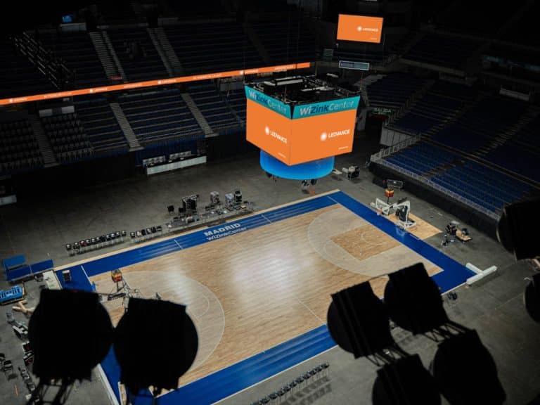 Ledvance implanta la iluminación de la NBA al WiZink Center