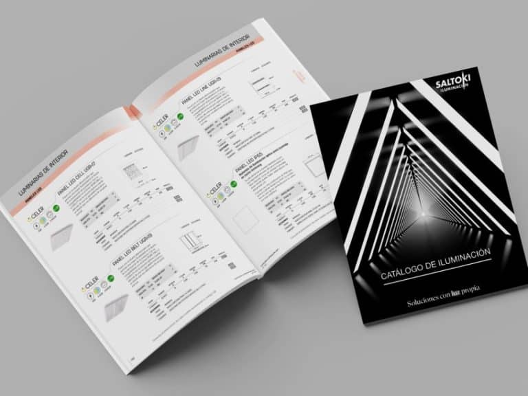 El área de iluminación de Saltoki estrena web y renueva su catálogo