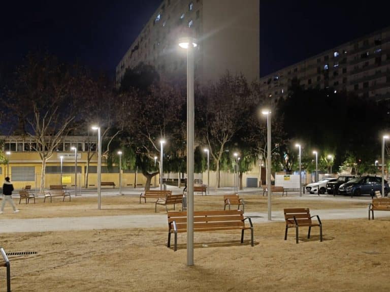 Nuevo alumbrado en Bellvitge: ATP presenta su segunda intervención en L’Hospitalet de Llobregat