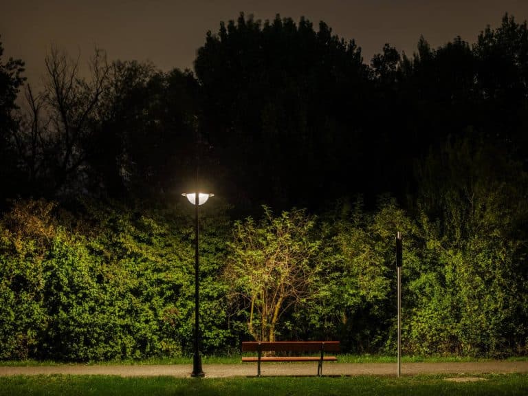 Paseo del Arga, Navarra: renovación con tecnología led ultracálida de ATP para reducir la contaminación lumínica