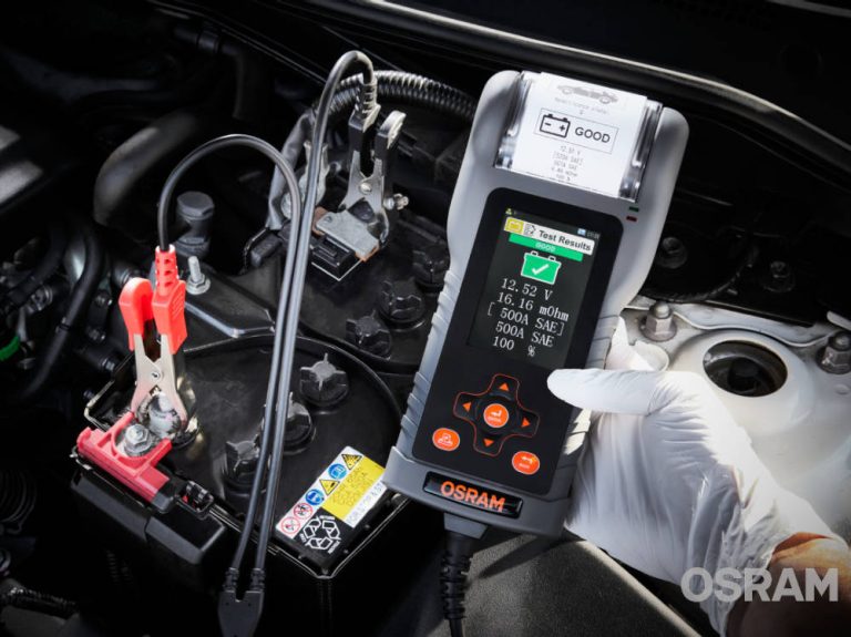 Osram desarrolla el nuevo analizador de baterías BatteryTest PRO para profesionales