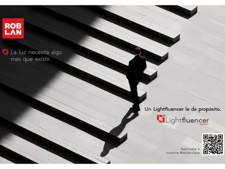 Roblan presenta Lightfluencers, un proyecto para optimizar el diseño de iluminación mediante la formación y colaboración profesional.