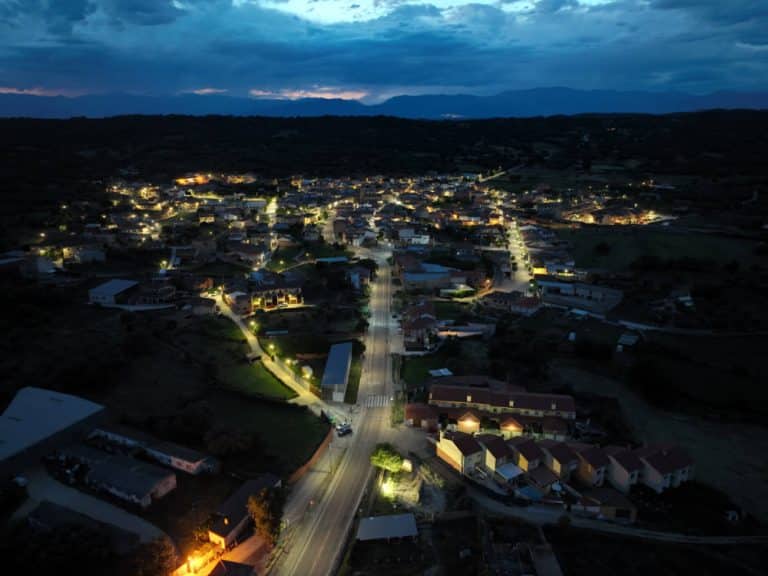 Artecoin ha completado el proyecto del alumbrado público en Cervera de los Montes