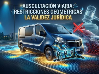 Clasificación de sistemas de auscultación viaria: restricciones geométricas para evitar la invalidez jurídica del ensayo