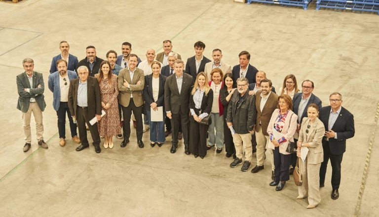 PRILUX acoge un encuentro de Alberto Núñez Feijóo con empresarios y autónomos de Castilla La Mancha