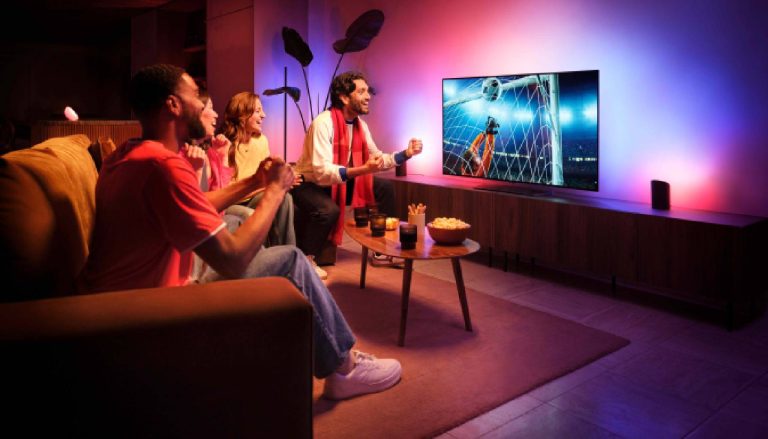Signify presenta Sports Live: trae el partido a tu hogar en tiempo real con la iluminación inteligente