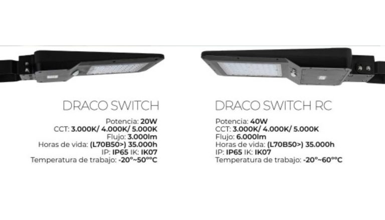 PRILUX amplía la familia DRACO con nuevas soluciones solares autónomas: DRACO SWITCH y DRACO SWITCH RC