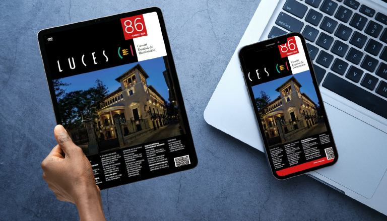 portada revista luces cei 86