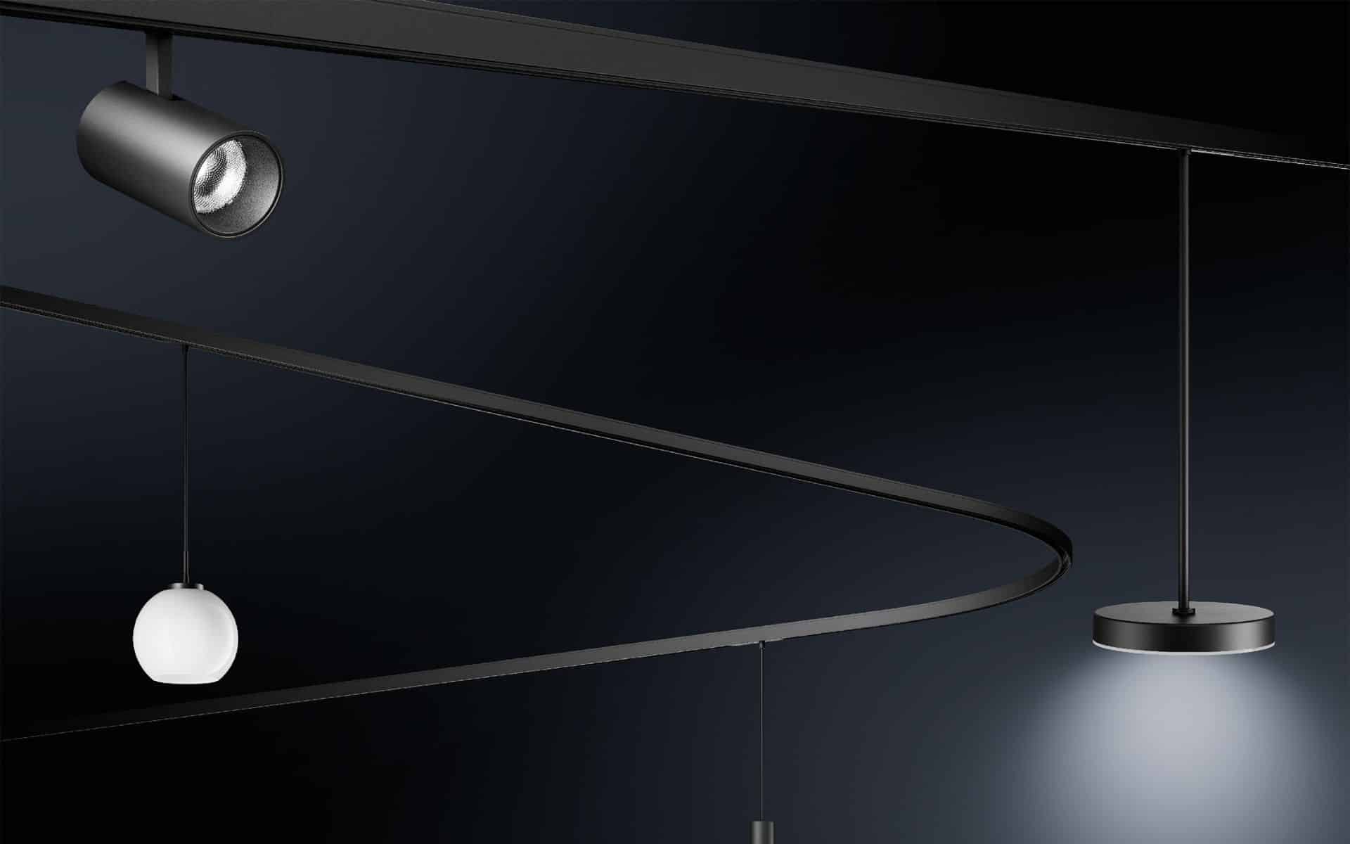 trilux rail office spotlights and pendants